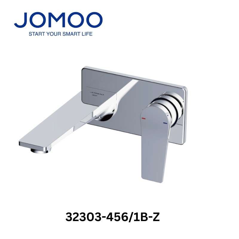 Vòi chậu nóng lạnh âm tường JOMOO 32303-456/1B-Z